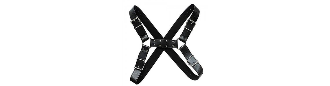 Leather Harness Cage belts