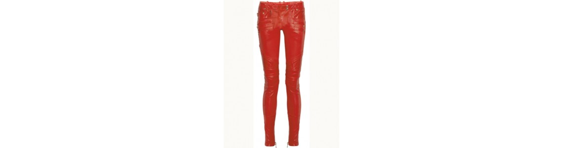 Leather Pants Women 