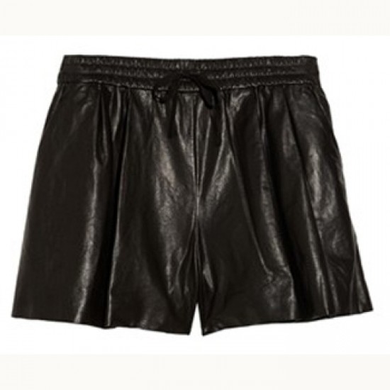 Leather Shorts Women 